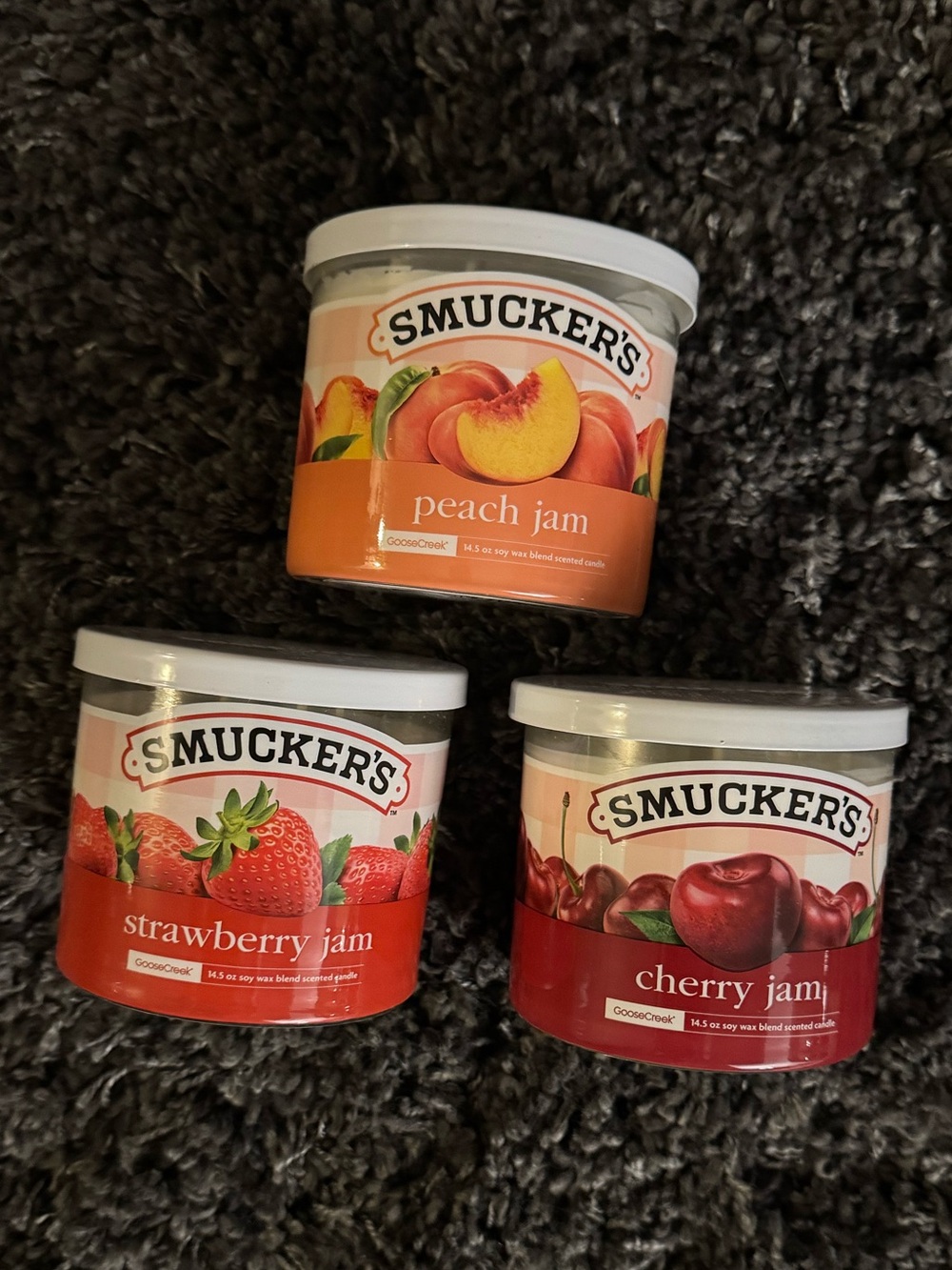 Goose Creek Smucker’s Jam Scented Candle Set